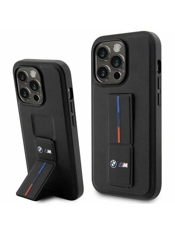 BMW BMHCP14X22GSLK iPhone 14 Pro Max 6.7" black/black hardcase Grip Hot Stamp