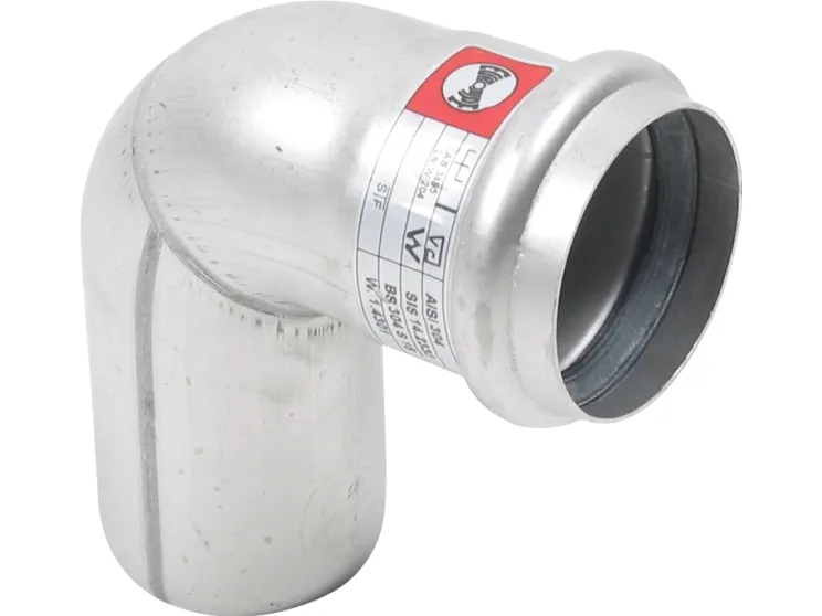 Ø 50 mm x 87,5° Bøjning rustfri AISI304/EN1.4301 Blücher