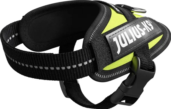 Julius-K9 K9 IDC sele, str.: Baby 1, neongrøn 29-36 cm