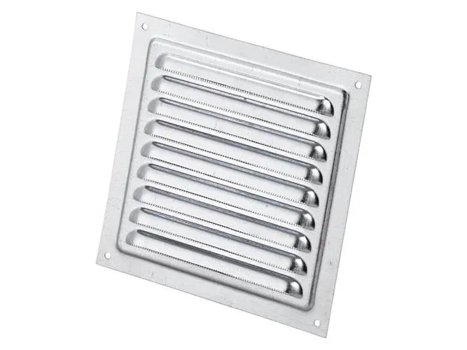 Jalousirist med insektnet 125 x 125 mm, alu, MVM