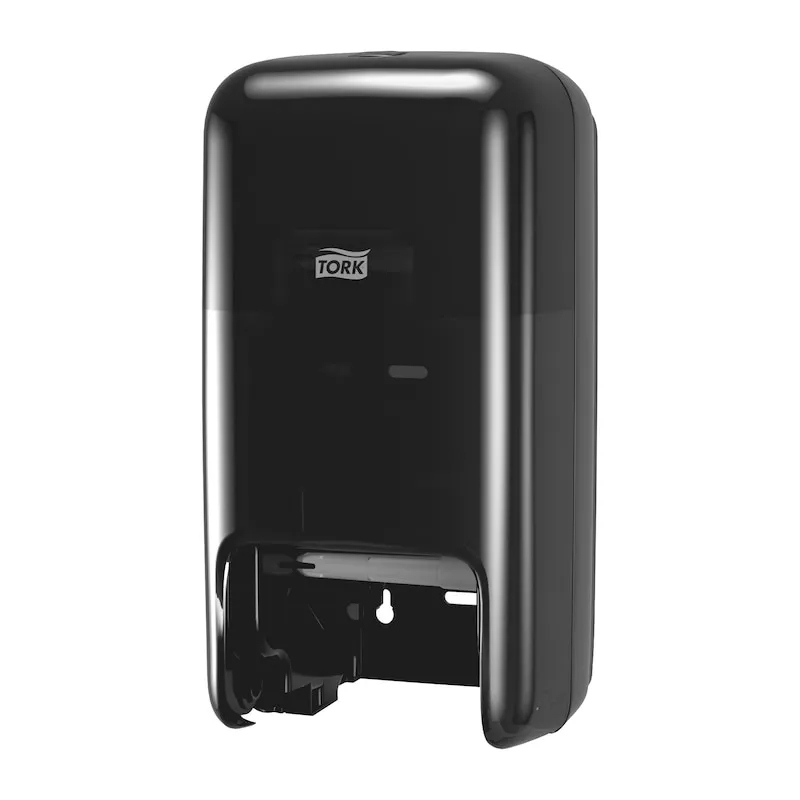 Dispenser Tork OptiServe® T7 svart - for 2 ruller toalettpapir uten kjerne