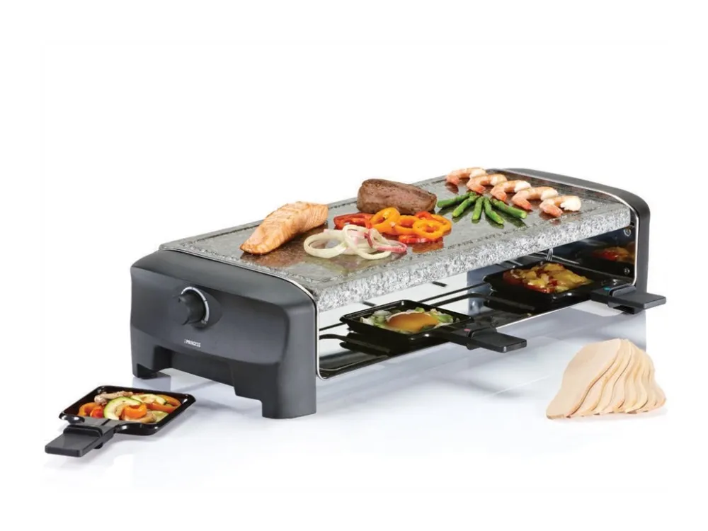 Princess Classic 162830 - Raclette / varm stein - 1.3 kW - svart