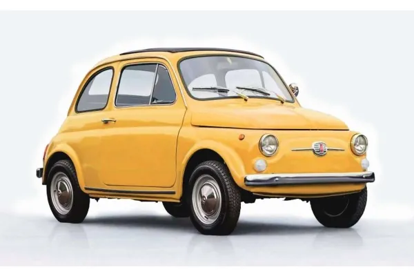 Italeri Plast modell Fiat 500F 1/12