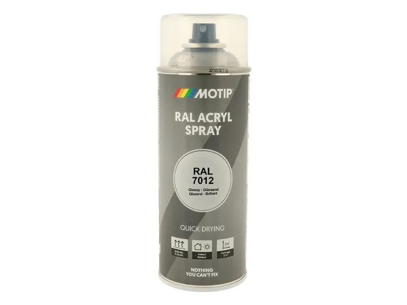 Motip Ral 7012 high gloss basalt grey