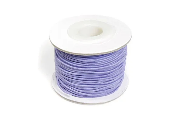 Elastiksnor 1,2mm x 25m lys lilla