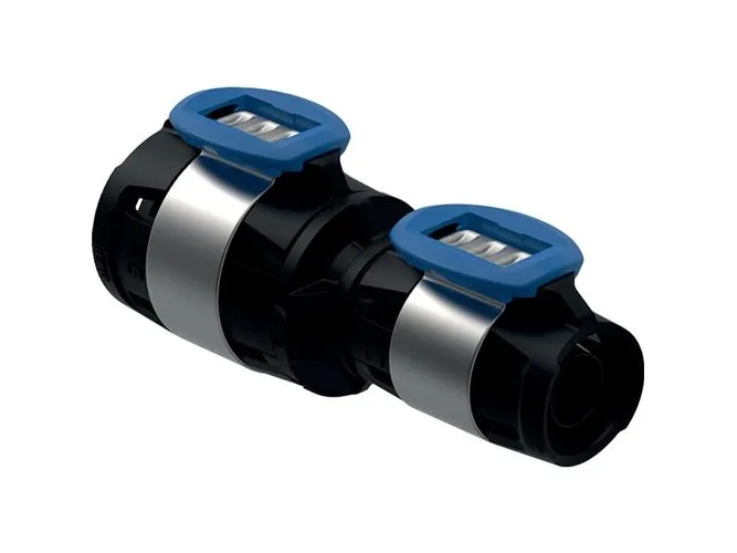 Geberit FlowFit reduktion 40 x 25 mm, sort PPSU