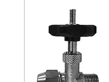 1/4 x 10 mm Smelteventil nip/kom.