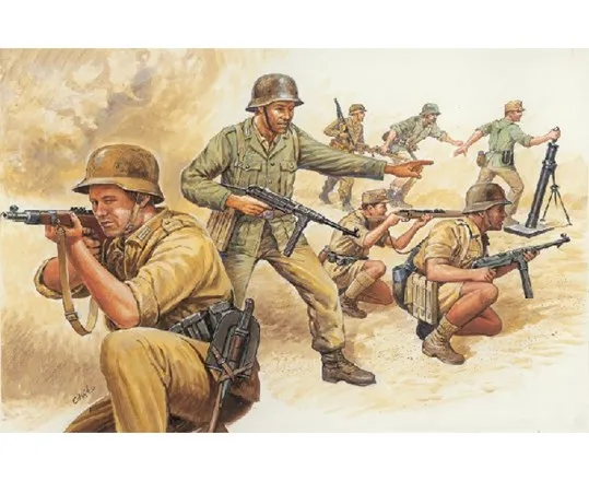 1:72 WWII - tyske Afrika Korps