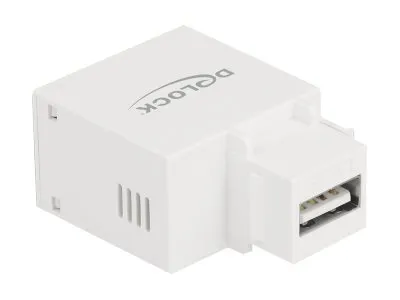 Delock - Strømadapter - 10.5 watt - 2.1 A (USB) - hvit