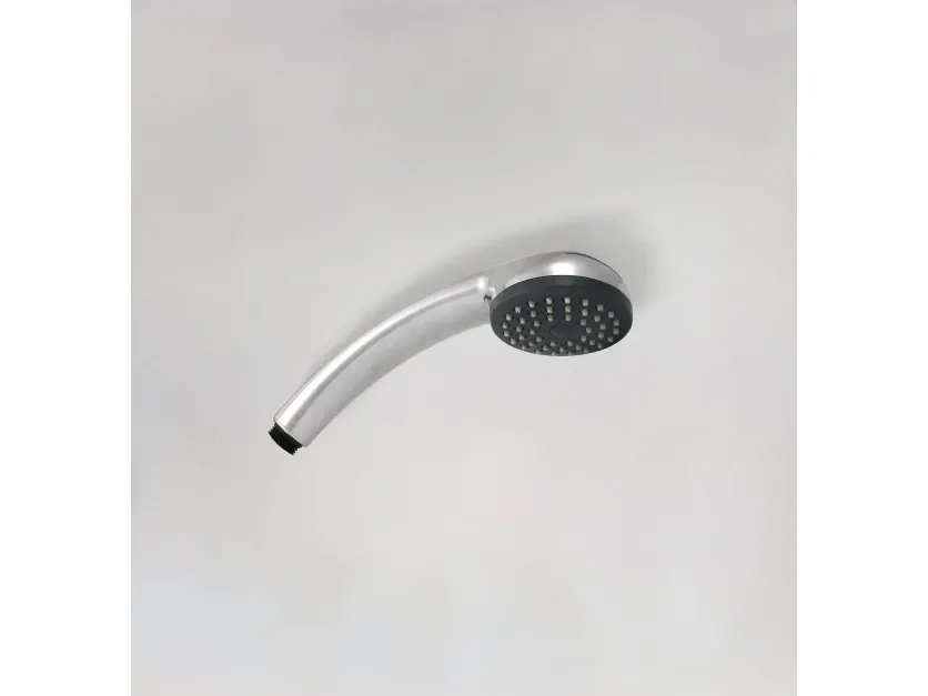 Power mono håndbruser krom med grå easy clean knupper