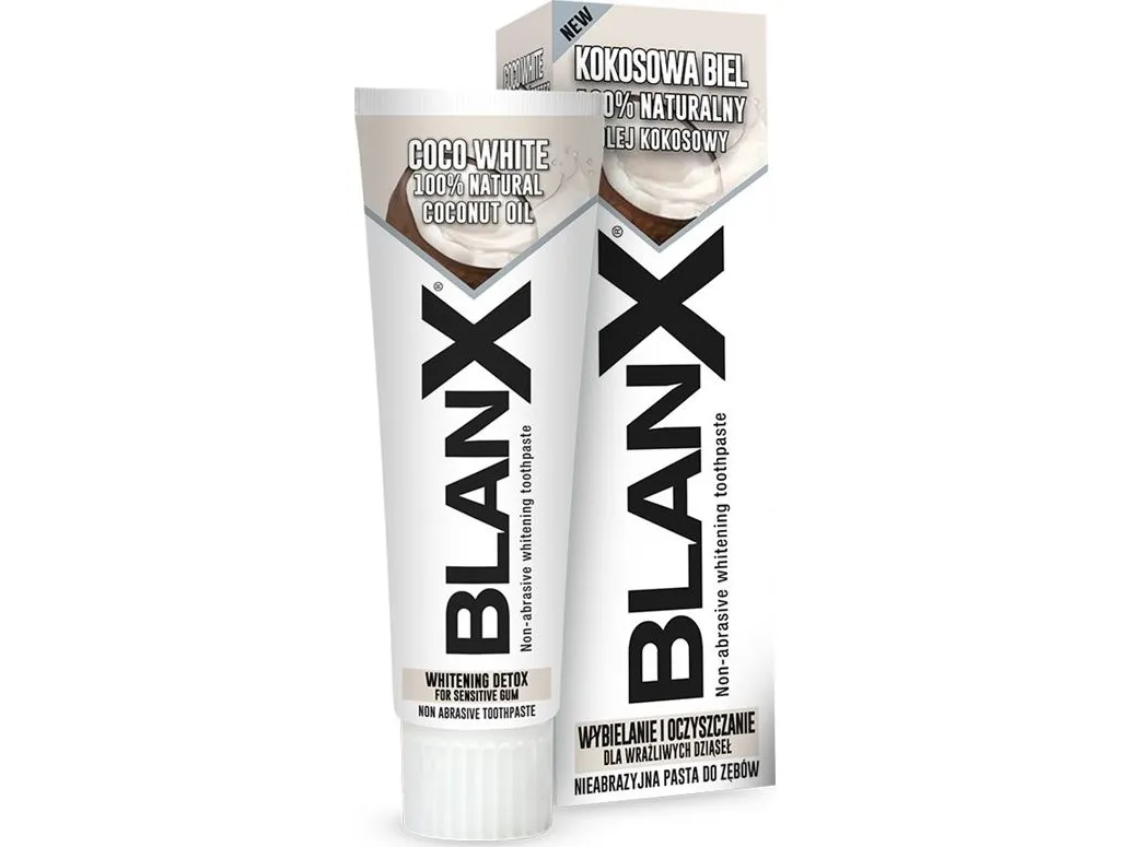 BLANX_Coco Whitening tannkrem med kokosolje 75ml