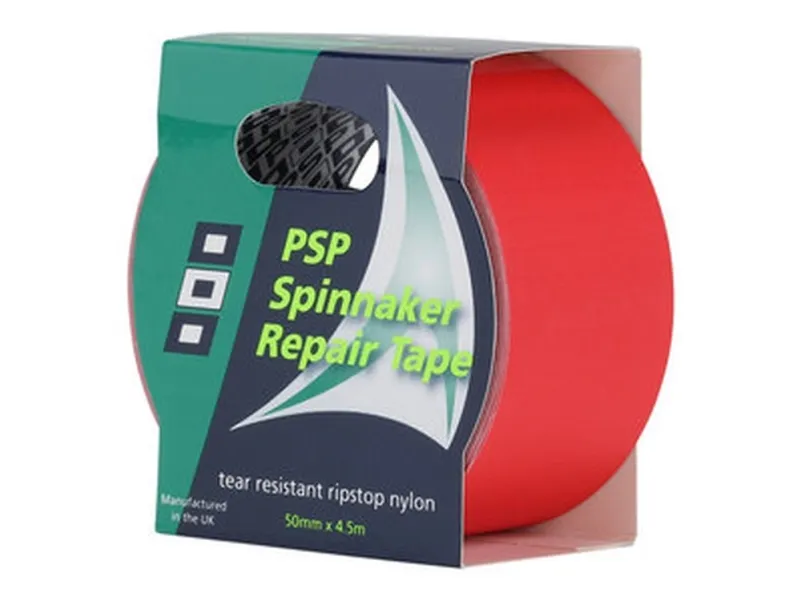 PSP spilletape 50 mm x 4,5 m rød