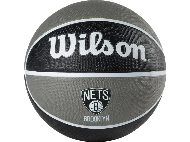 Wilson NBA Team Brooklyn Nets Ball Black & Grey sr. 7 (WTB1300XBBRO0