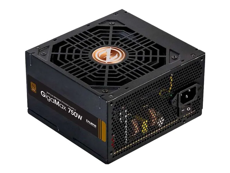 ZALMAN GigaMax ZM750-GVII - Strømforsyning (intern) - ATX12V 2.31 - 80 PLUS Bronze - AC 200-240 V - 750 watt - aktiv PFC
