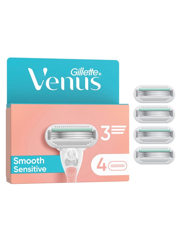 Gillette-Venus Smooth Sensitiv Pink - 4 pcs