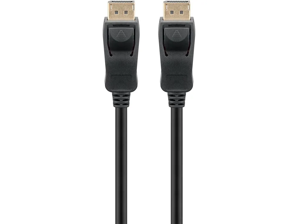 Goobay 61699, 5 m, DisplayPort, DisplayPort, Hankjønn, Hankjønn, Sort