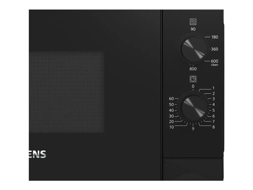 Siemens iQ300 FF020LMB2 - Mikrobølgeovn - 20 liter - 800 W - svart/rustfritt stål