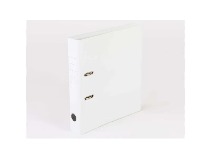 Brevordner Q-Line hvid A4 metalskinne 50mm ryg - (10 stk.)