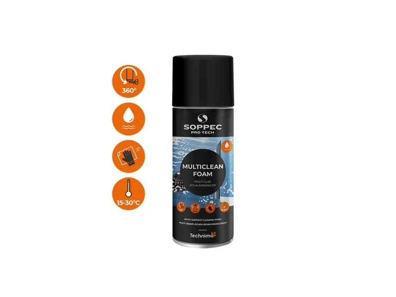SOPPEC Pro Tech glasrens skumspray 400 ml. - 2019929