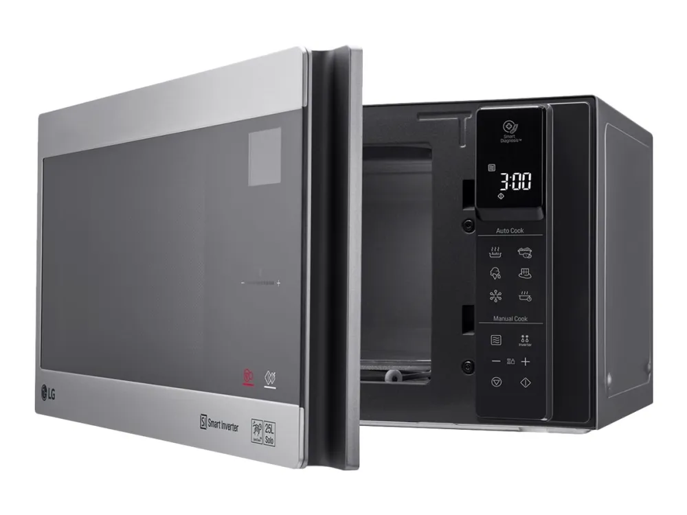 LG NeoChef MS2595CIS - Mikrobølgeovn - 25 liter - 1000 W - rustfritt stål