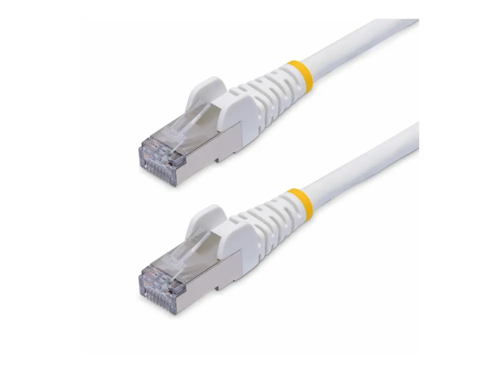Startech 50cm White CAT8 Ethernet Cable, Snagless, S/FTP, 25G/40G - Koblingskabel - RJ-45 (hann) til RJ-45 (hann) - 50 cm - 5.6 mm - S/FTP - CAT 5/5e/6/6a/8 - IEEE 802.3bt/IEEE 802.3ba - halogenfri, uten hindringer - hvit