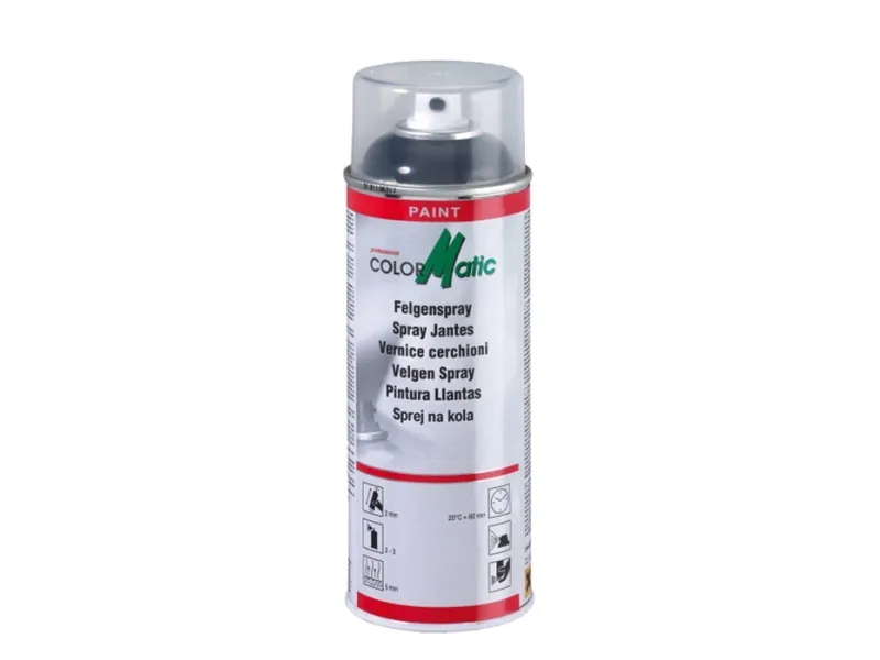 ColorMatic Fælgspray sort 400ml.