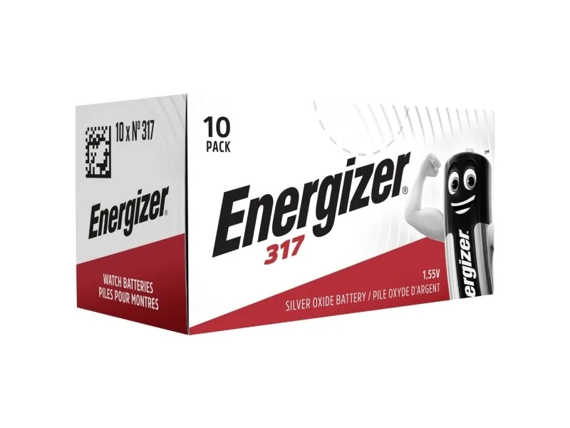 Energizer Sølvoxid SR62 / 317 Batteri (1 Stk. Pakning)
