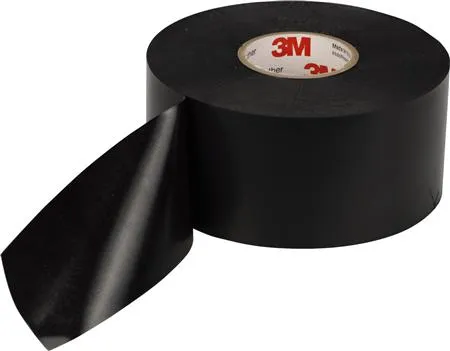 3M ScotchRap 50 korrosjonsbeskyttelsestape 25mmx30mx0,25mm PVC svart 30 m UV-bestandig selvslukkende 0,25 mm selvklebende