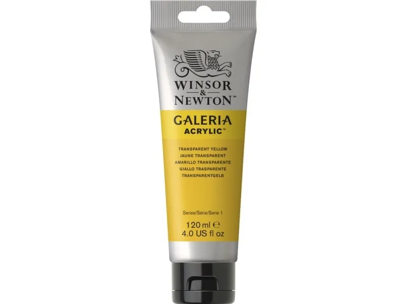 Winsor & Newton Galeria, 120 ml, Gjennomsiktig, Gult, Rør