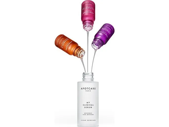 Apot.Care My Clinical Serum-sett: Vitamin C + Vitamin B3 + Lakris (alkoholfritt), 10 ml + 10 ml + 10 ml