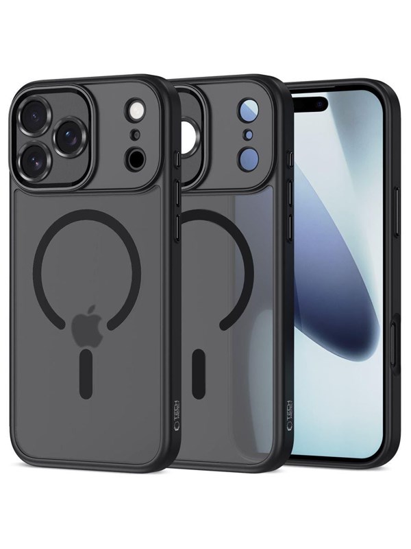 Tech-Protect  MagCam MagSafe Case for iPhone 17 Pro - Matte Black