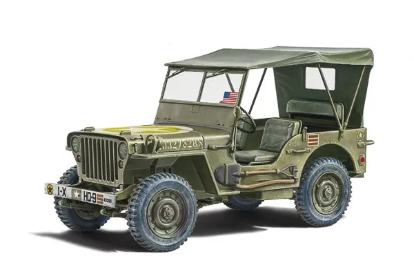 1:24 Willys Jeep MB 80th Year Anniversary