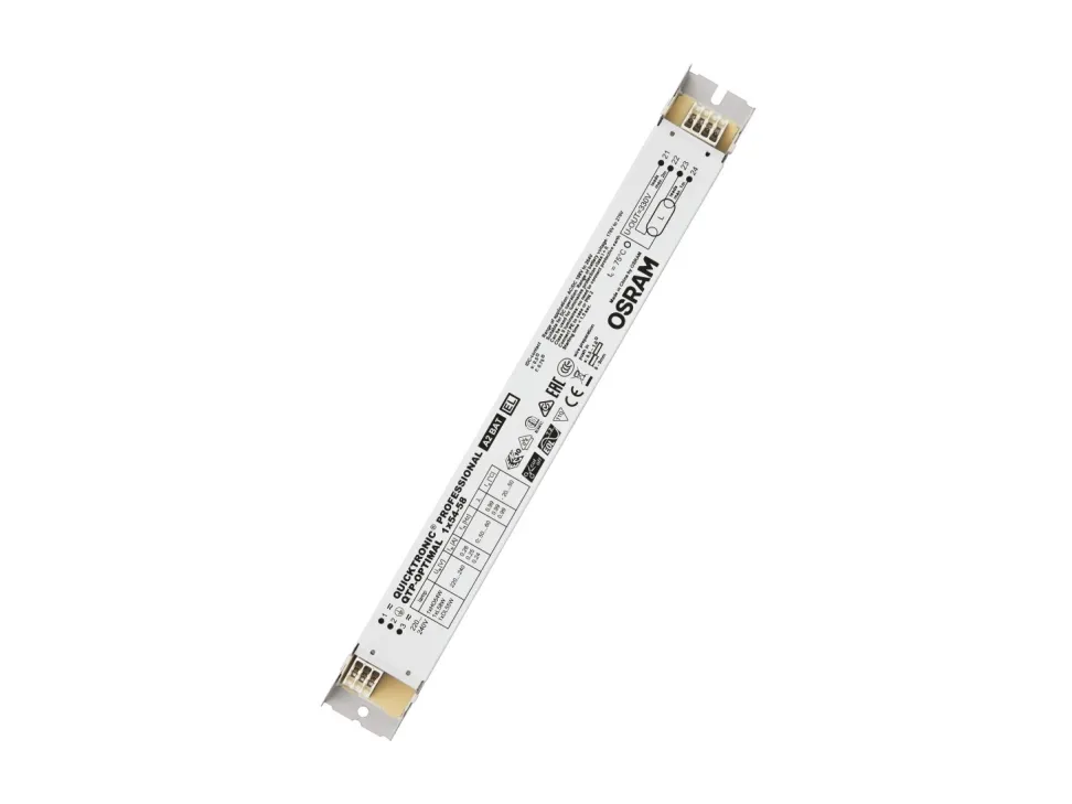 Osram QTP-OPTIMAL 1X54 ... 58, 100 000 t, -20 - 50 ° C, 198 - 264 V, 50/60 Hz, 30 mm, 280 mm
