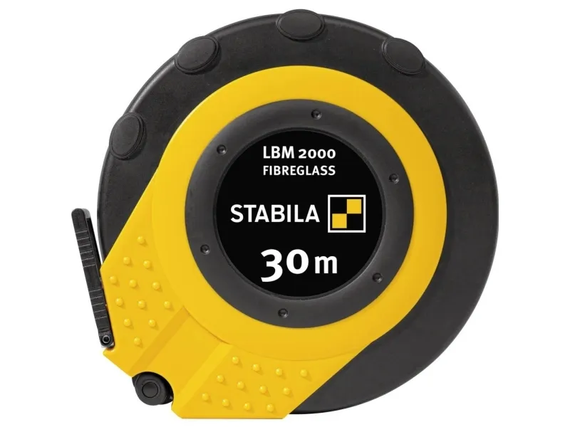 Stabila målebånd LBM 2000 i glassfiber 30 m i hus