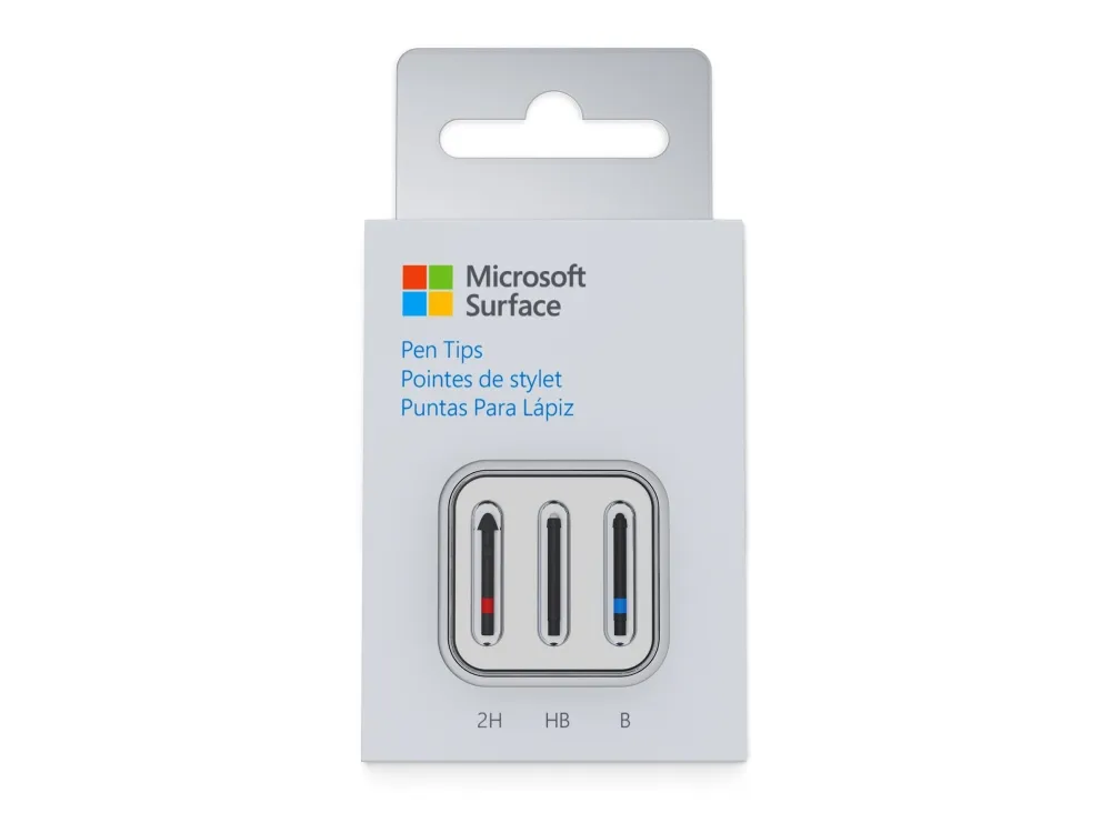 Microsoft Surface Pen Tip Kit v.2 - Sett for digitalpennetupp - kommersiell - for Surface Pro 7
