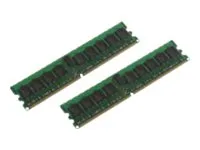 CoreParts - DDR2 - sett - 4 GB: 2 x 2 GB - DIMM 240-pin - 400 MHz / PC2-3200 - registrert - ECC Chipkill - for IBM eServer xSeries 226  236  260  336  346  366  460  Lenovo BladeCenter HS20