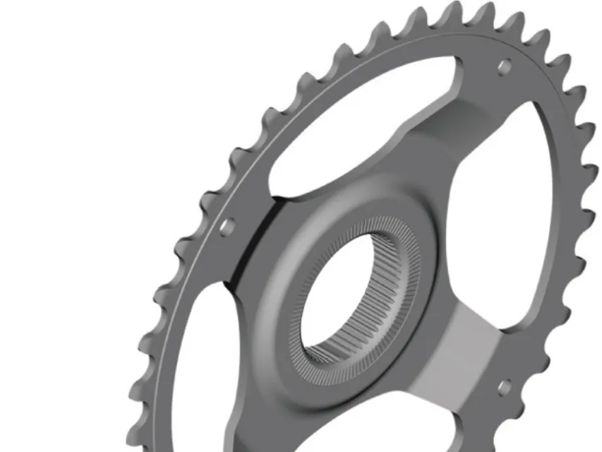 Shimano FC-E6100 44T klinge foran, direkte montering