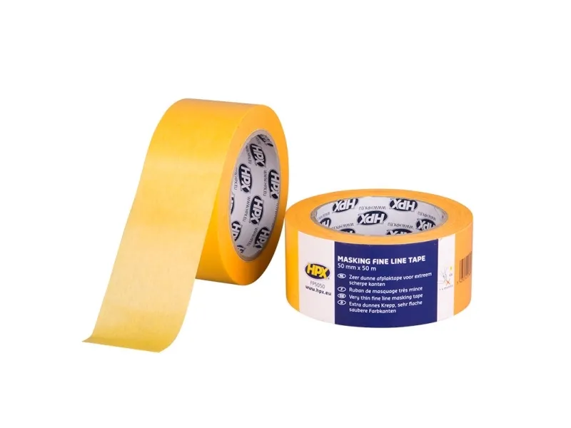 HPX Afdækningstape Orange 50mm x 50m