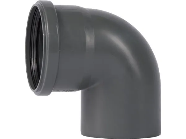 110 mm x 87° Bøjning PP grå