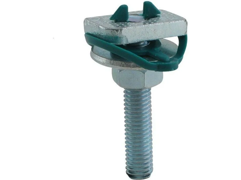 WALRAVEN BIS RapidRail® Hammerfix T-bolt M8x60mm, tykkelse 5,0mm, SW13, for skinne WM 0 til 35. Elforzinket