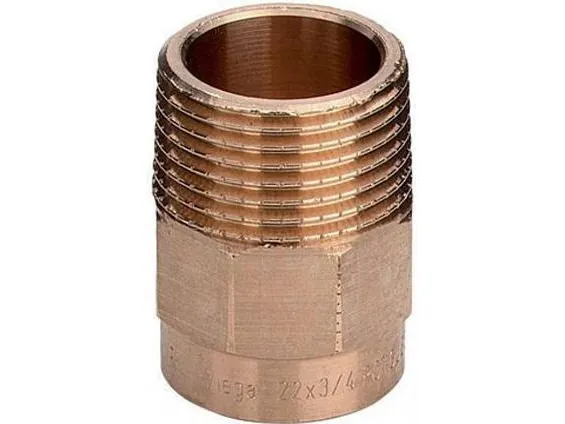 Viega overgangskobling 28mm x 5/4 kobber