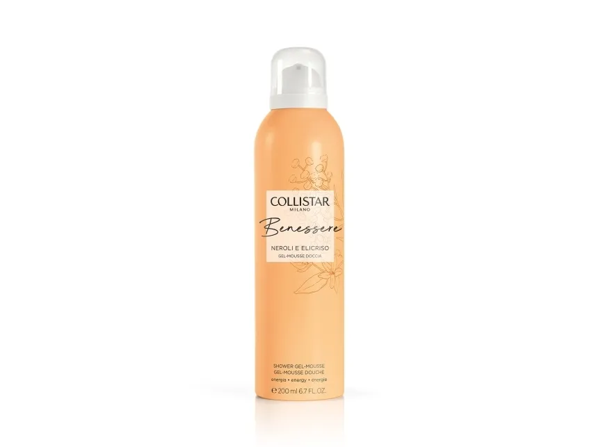 Collistar Benessere Neroli And Helichrysum Shower Gel Mousse 200ml
