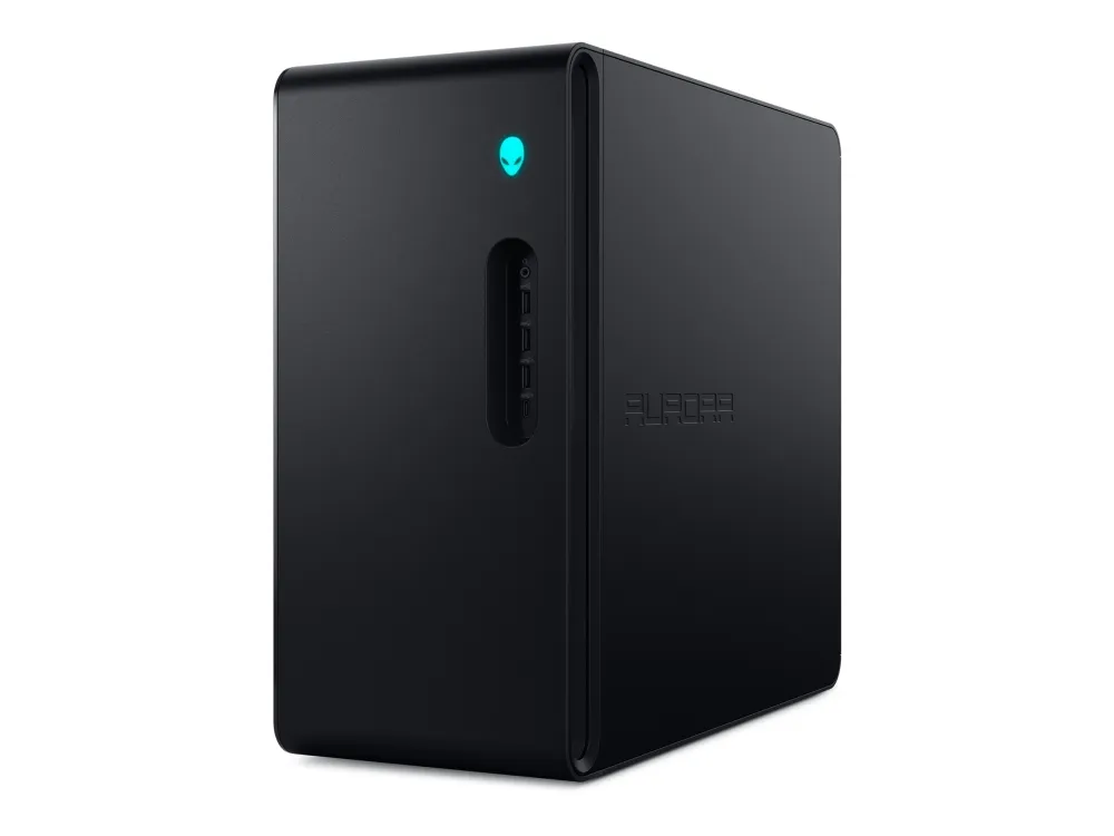 Alienware Aurora ACT1250 - AI PC - DT gaming - Core Ultra 9 285K / opptil 5,7 GHz - RAM 32 GB - SSD 2 TB - NVMe, TLC - GeForce RTX 5080 - Gigabit Ethernet, Bluetooth, 2,5 Gigabit Ethernet, IEEE 802.11ax (Wi-Fi 6), IEEE 802.11be (Wi-Fi 7) - Win 11 Home - display: none - platinum - BTP - med 1 års service på stedet