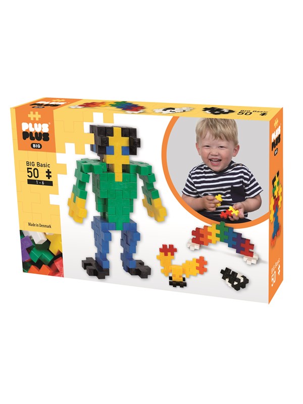 Plus-Plus BIG Basic Mix / 50 pcs