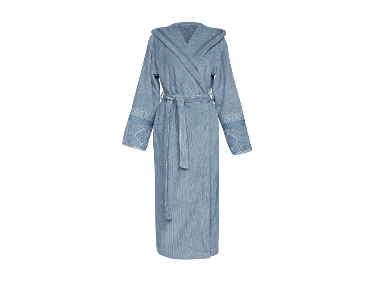PIP Studio Soft Zellige Bathrobe Blue Grey XXL
