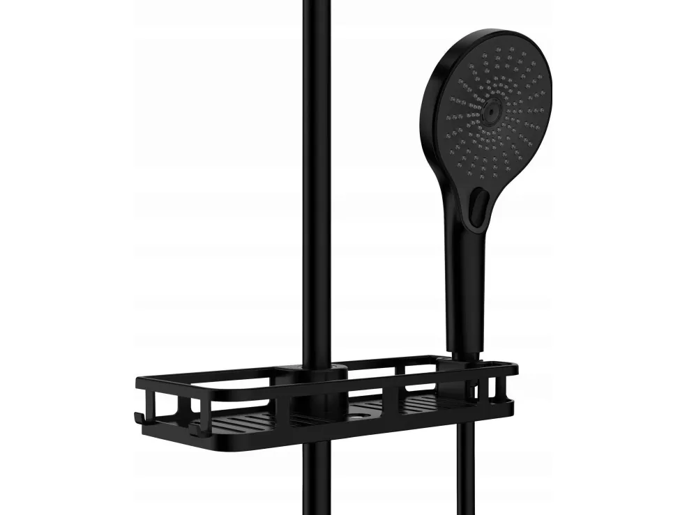 Wenko dusjhylle med holder for hånddusj, Libertà, WENKO