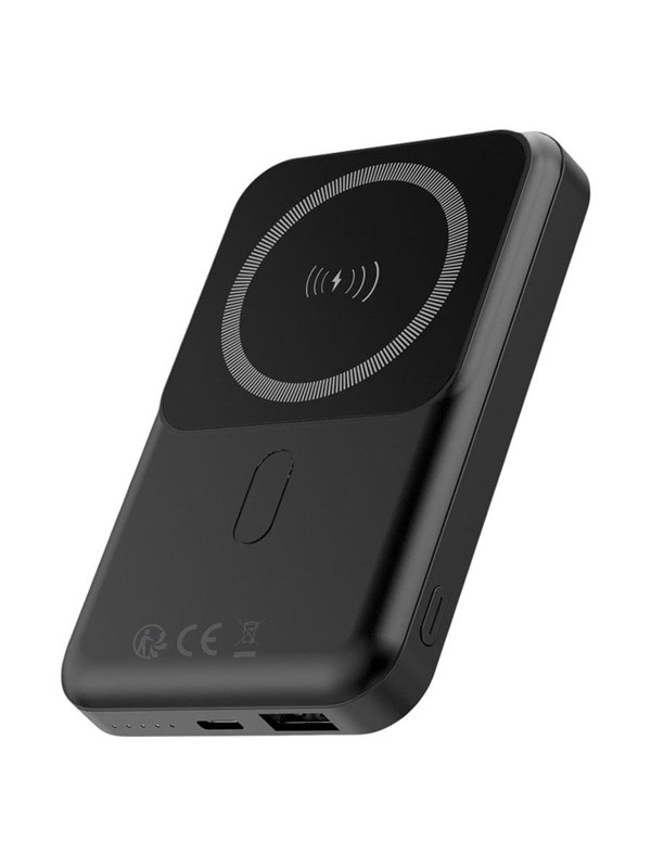 Forever MATB-100 22.5W 10.000 mAh Magsafe Powerbank Black Nødlader - Svart - 10000 mAh