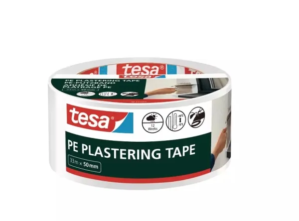 TESA 55485-00000-00, For generelle formål, Polyeten, Hvit, Universell, 33 m, 50 mm