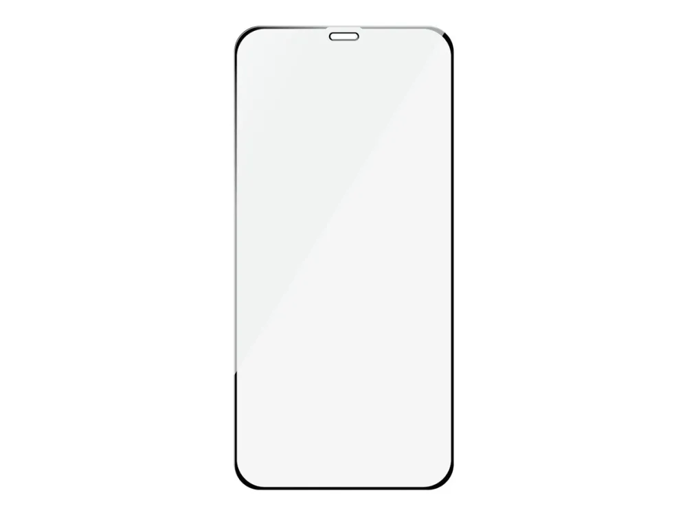 SAFE. by PanzerGlass - Skjermbeskyttelse for mobiltelefon - ultrabred passform - glass - 6.1 - rammefarge svart (en pakke 50) - for Apple iPhone 12, 12 Pro
