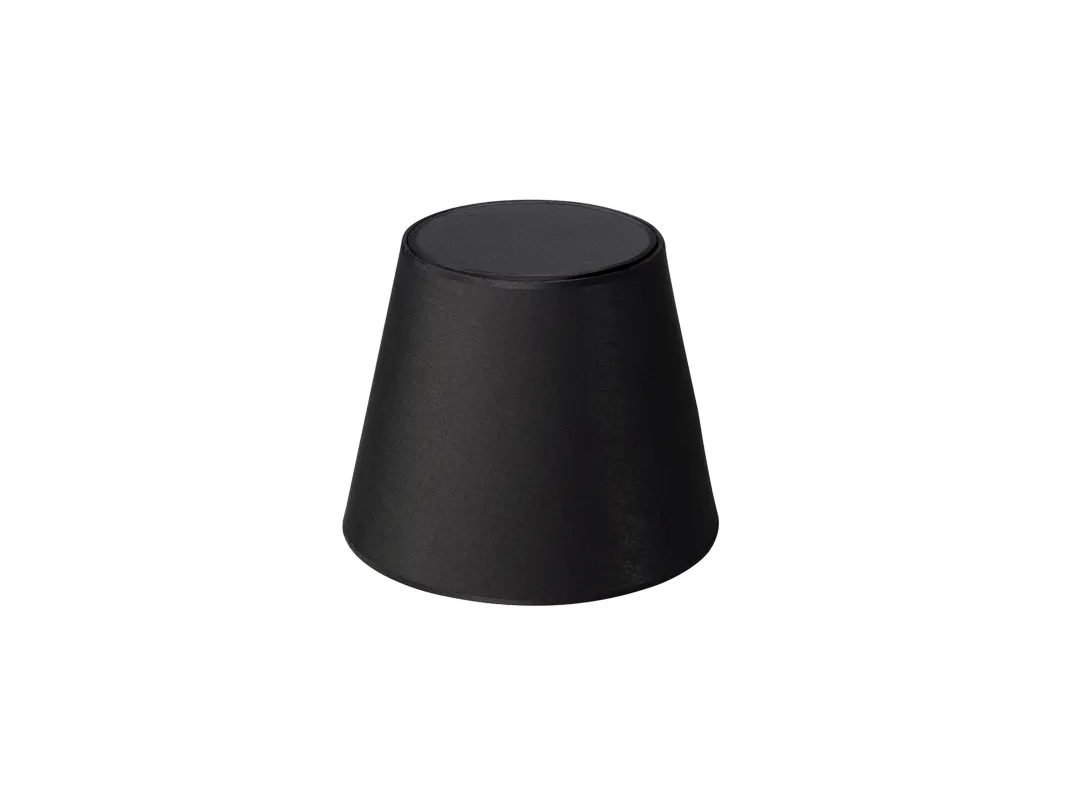 Lampeskjerm Isabella Domus H. 24,0 cm sort/kobber